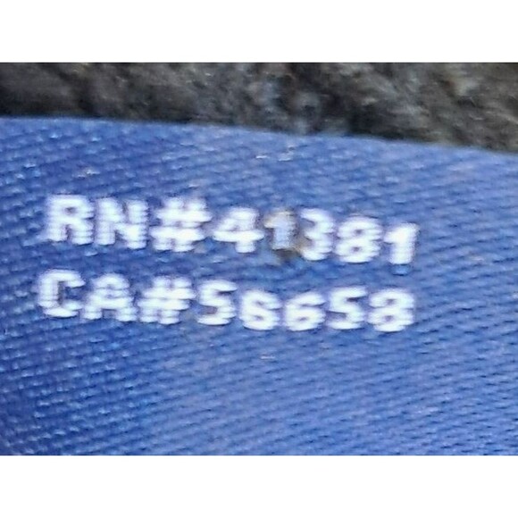 CHAPS Cable Knit Mens Medium1/4 Zip Black White Grandpa Sweater - Picture 9 of 11